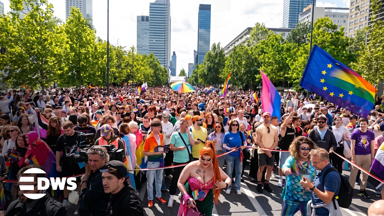 OBEJRZYJ TERAZ: Warszawa świętuje wielką 25. Paradę R&oacute;wności ku czci historii i jedności LGBTQ | ...