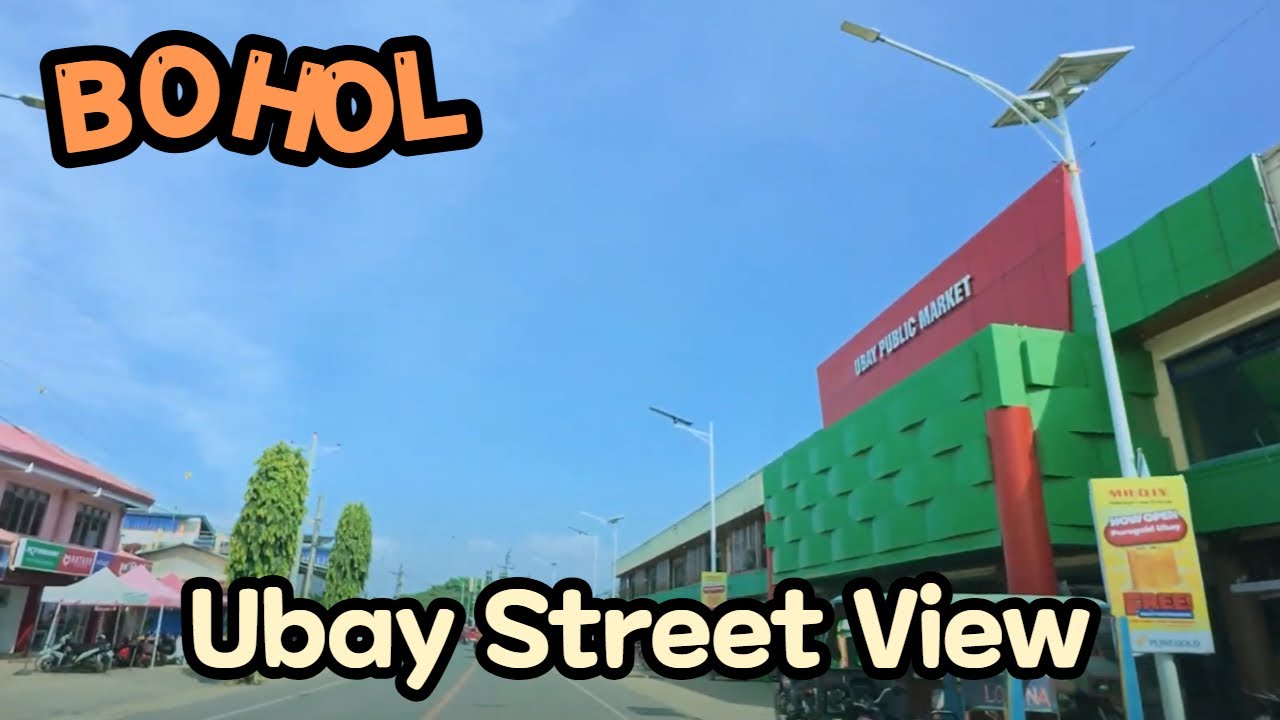 Ubay Street View – Bohol’s Bustling Provincial Town