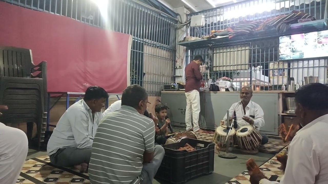 આજ ની ભજન સંધ્યા - મોહન ધામ આશ્રમ- ત્રંબા