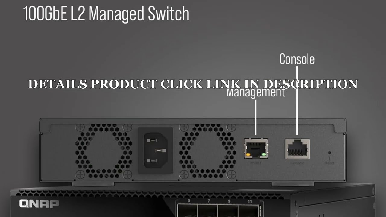 1200Gbps Networking?! 🤯 QNAP&rsquo;s 12-Port 100GbE Switch is INSANE!