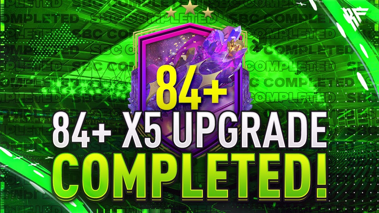 84+ X5 Upgrade SBC Completed - Tips & Cheap Method - Fifa 23