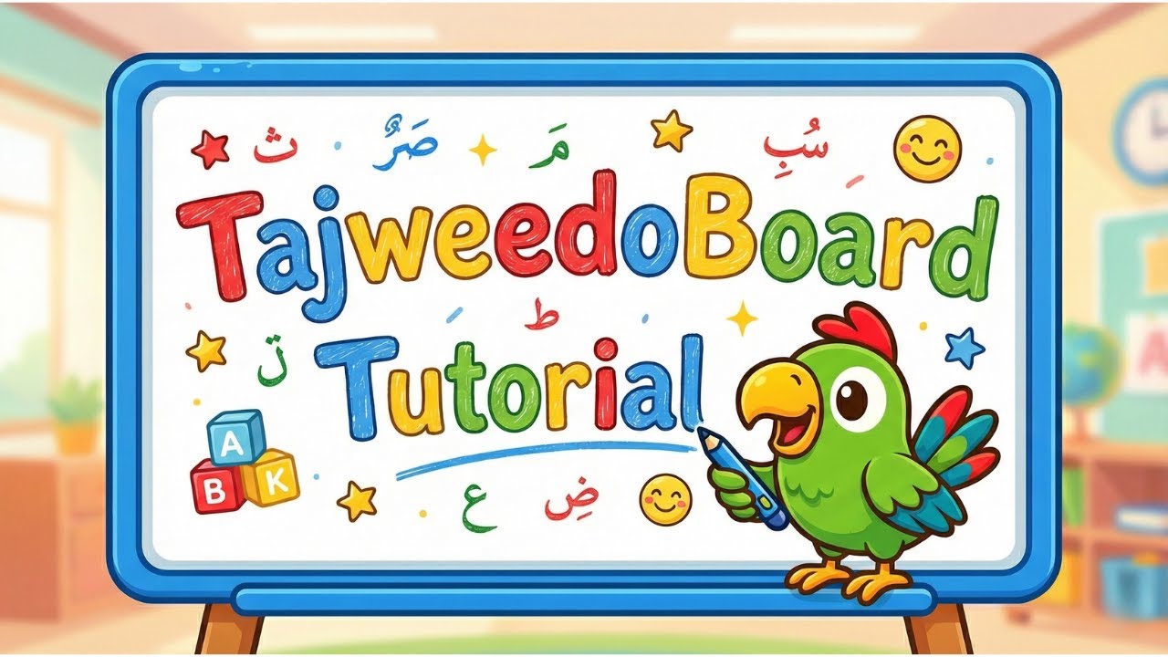 TajweedooBoard Tutorial