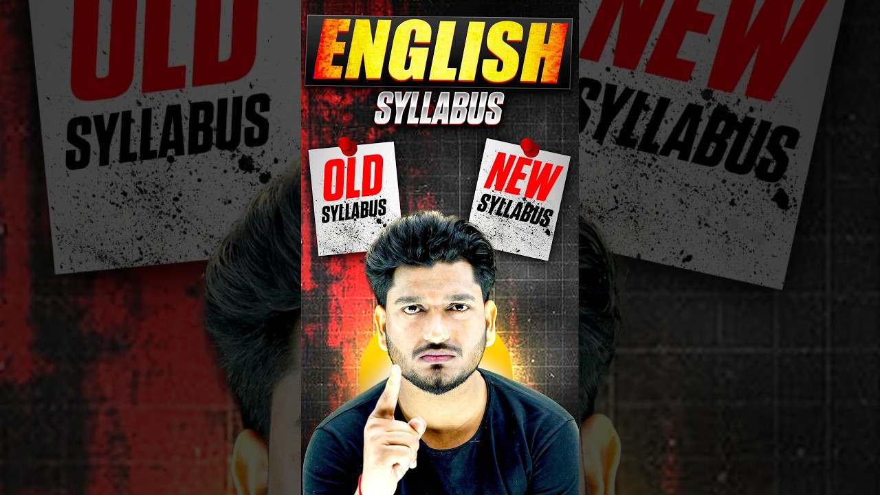 NIOS English Old Syllabus vs New Syllabus | What to Study?