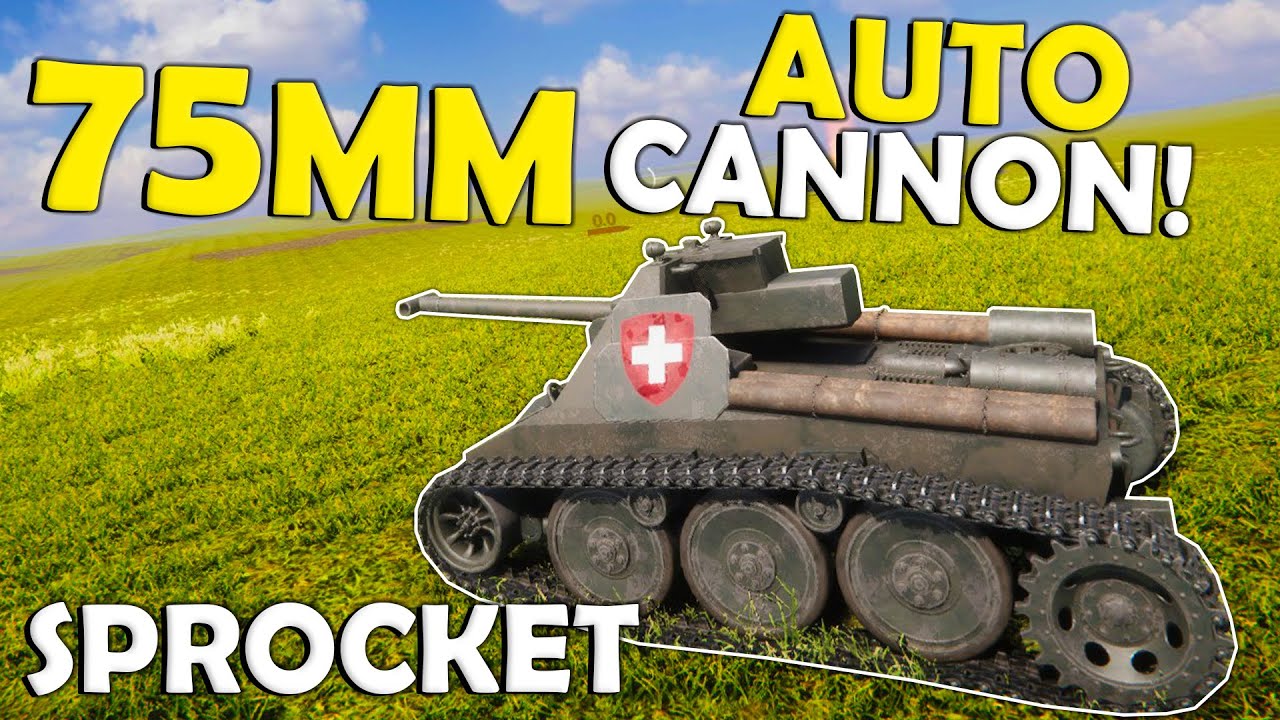 Выстреливает 75-мм каждую секунду! — Sprocket Gameplay