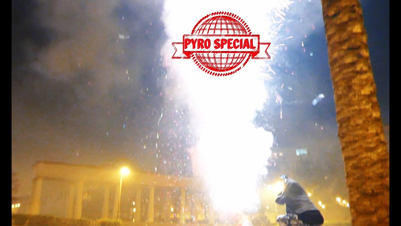 CONFETTI CAKE WITH CRACKLING | Pyro Special