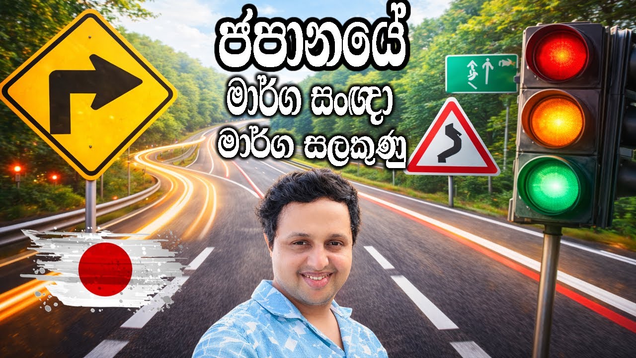 මේ තියෙන මාර්ග සලකුණු ඔයා දන්නවද？