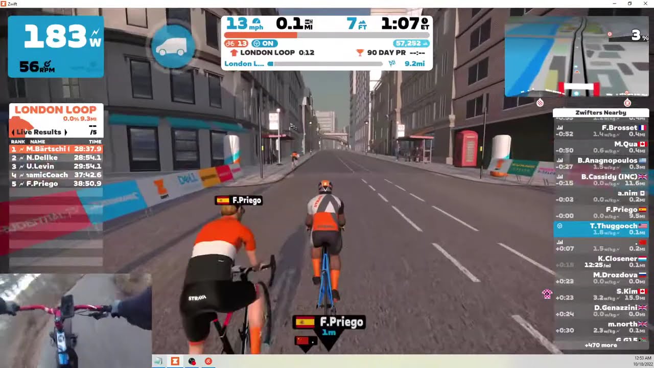 Zwift + MUZIC