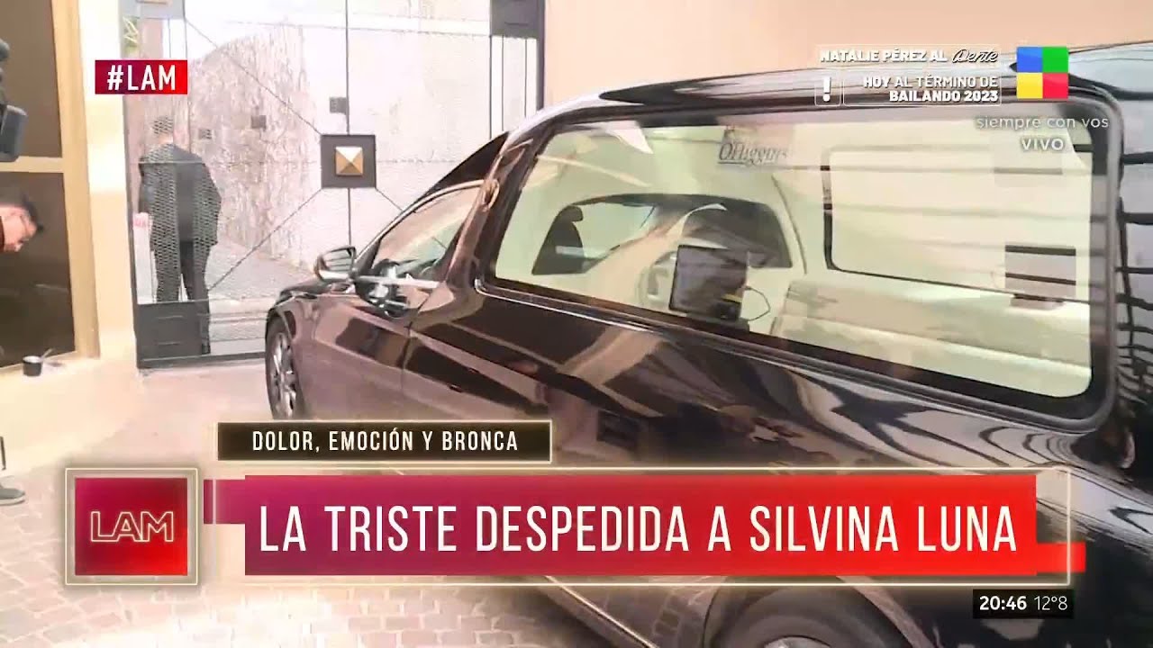 MUCHO DOLOR y FUERTE RECLAMO de JUSTICIA en el ÚLTIMO ADIÓS a SILVINA LUNA