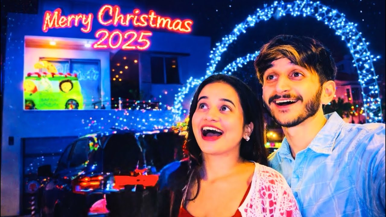 Canberra Christmas Lights 🎄 | Huddy Street Forde ACT🇦🇺 / Christmas2025lights🌌 
