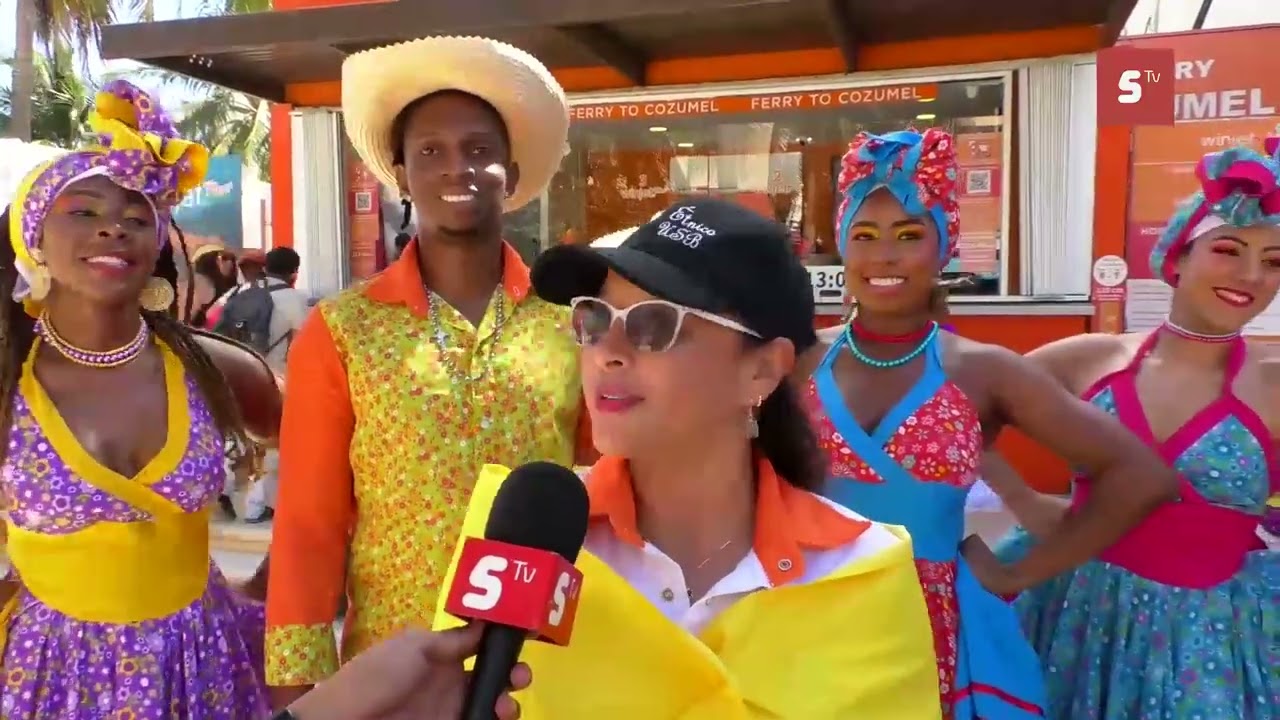 Se presentó en Cozumel la comparsa PALENKO 