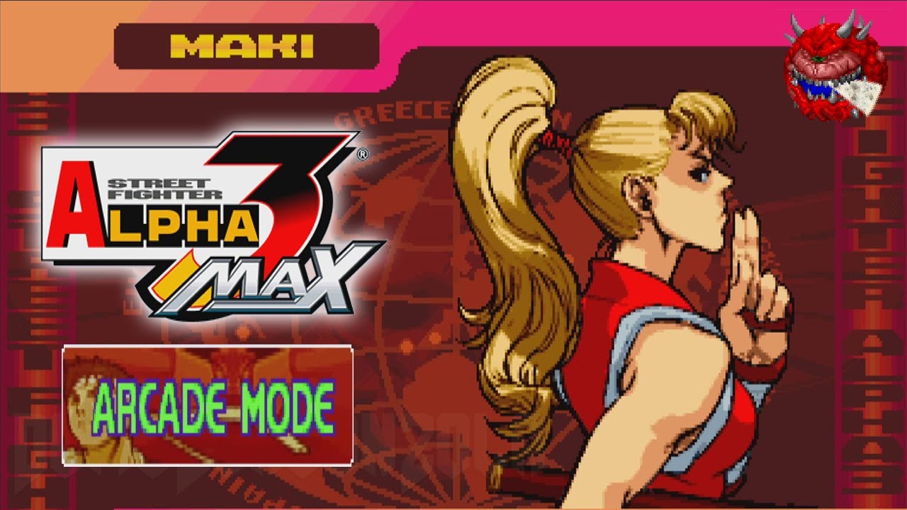 Maki (Arcade) - Street Fighter Alpha 3 Max