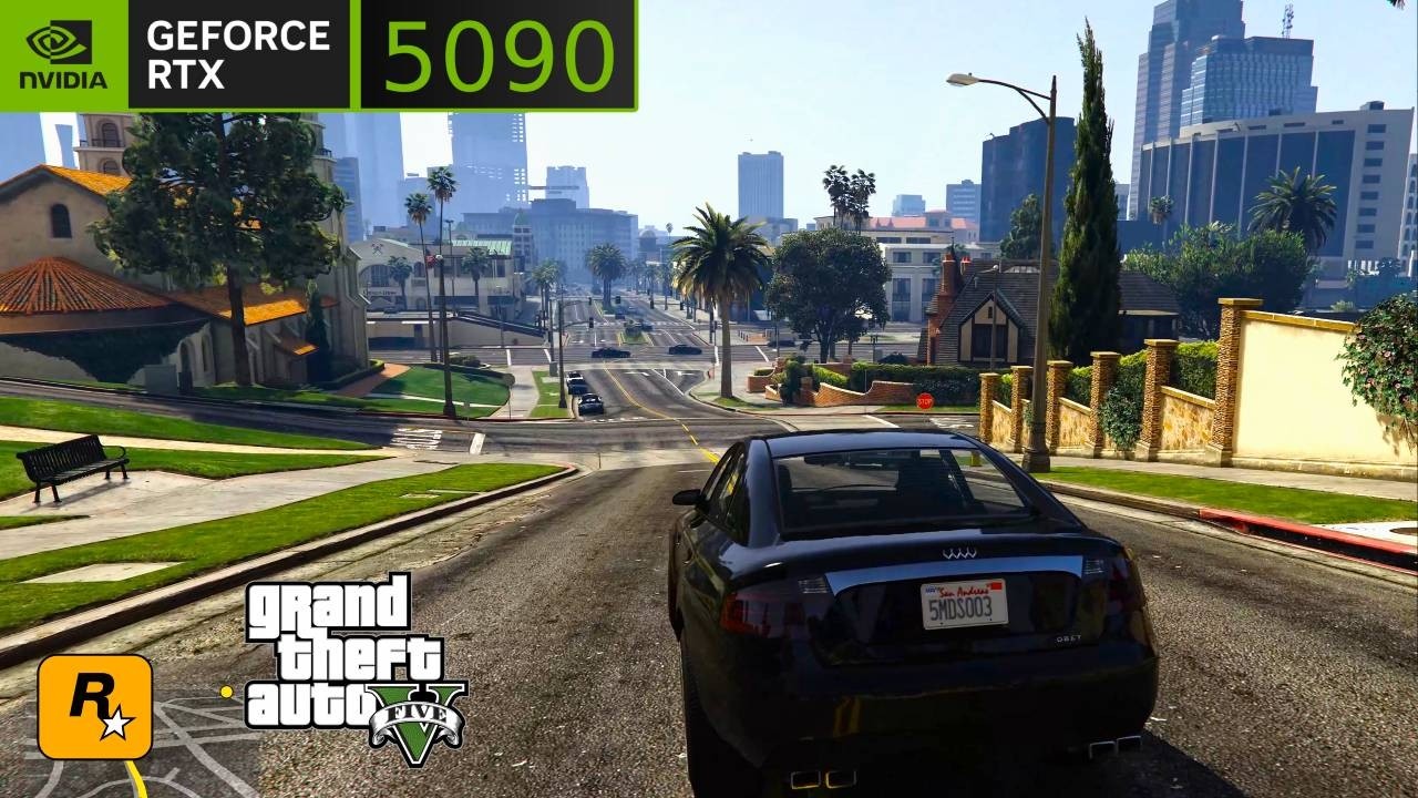 Grand Theft Auto V Enhanced DLSS 4.5 | RTX 5090 [4K] Ray Tracing ON | Ryzen 7 9800X3D