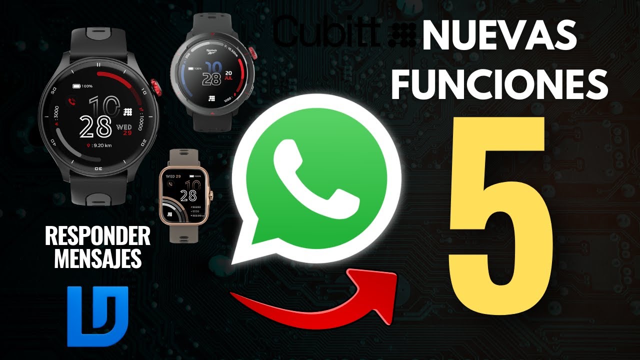 RESPONDER mensajes de WhatsApp en el Cubitt AURA PRO y Cubitt x Reebok Gen 2 + Nuevas FUNCIONES