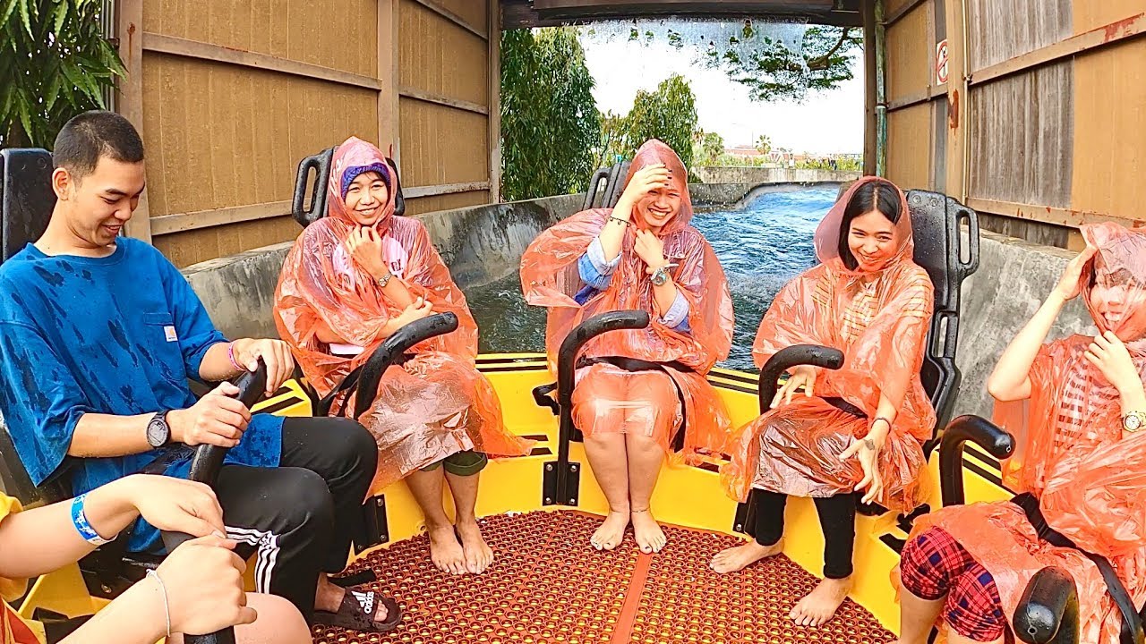 The Grand Canyon Ride at Theme Park Dream World in Thailand