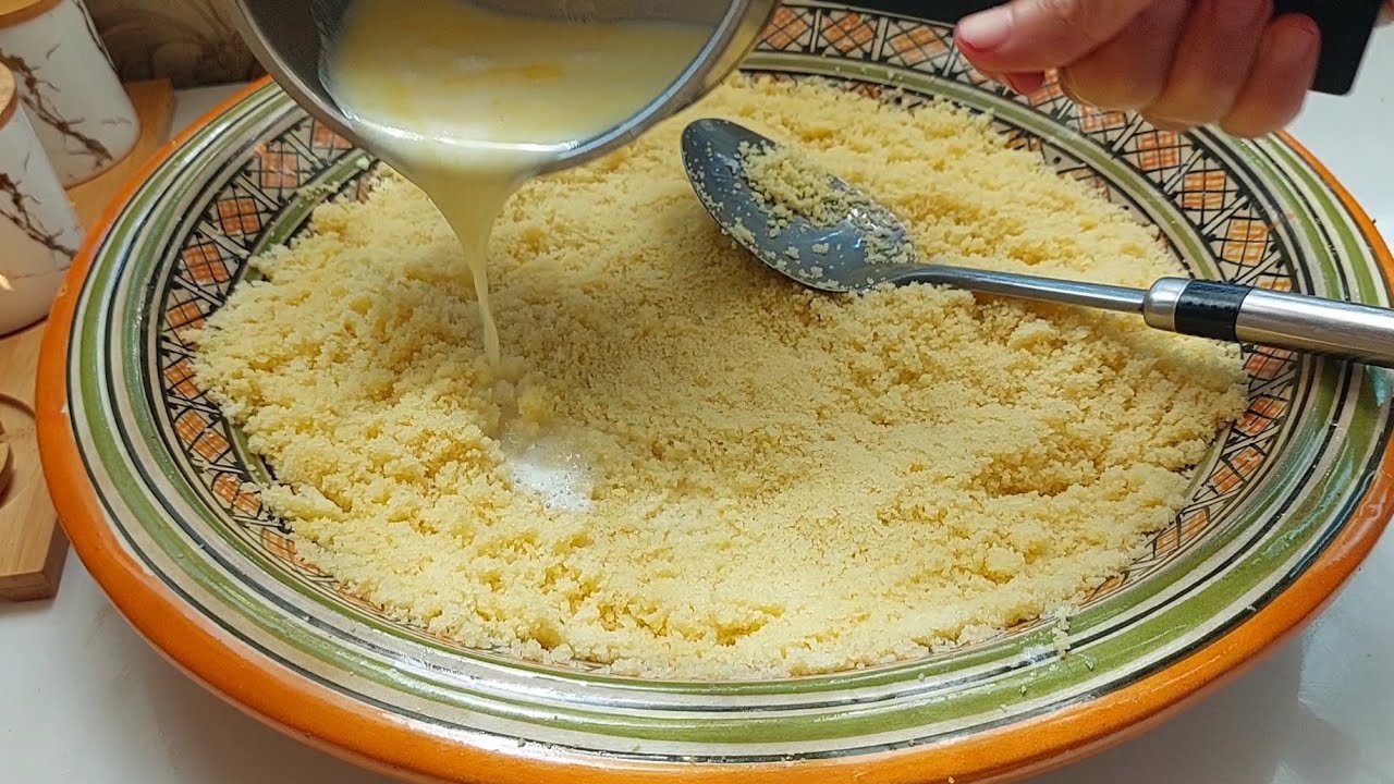 السفة بالكسكسو ناجحة 100% تقليدية مغربية 🇲🇦👌