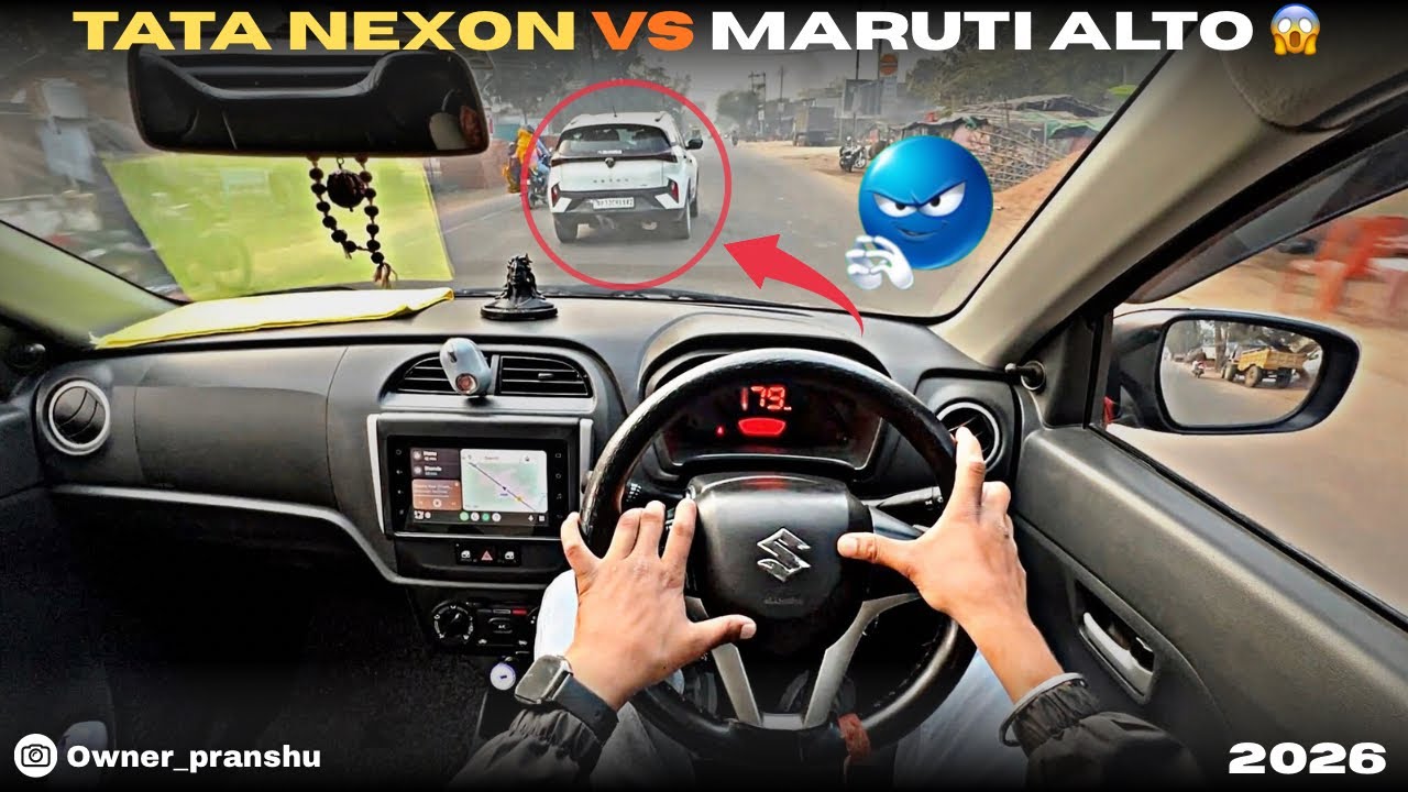 SUV vs Budget Car 💥 | Nexon vs Alto | Real Driving Experience