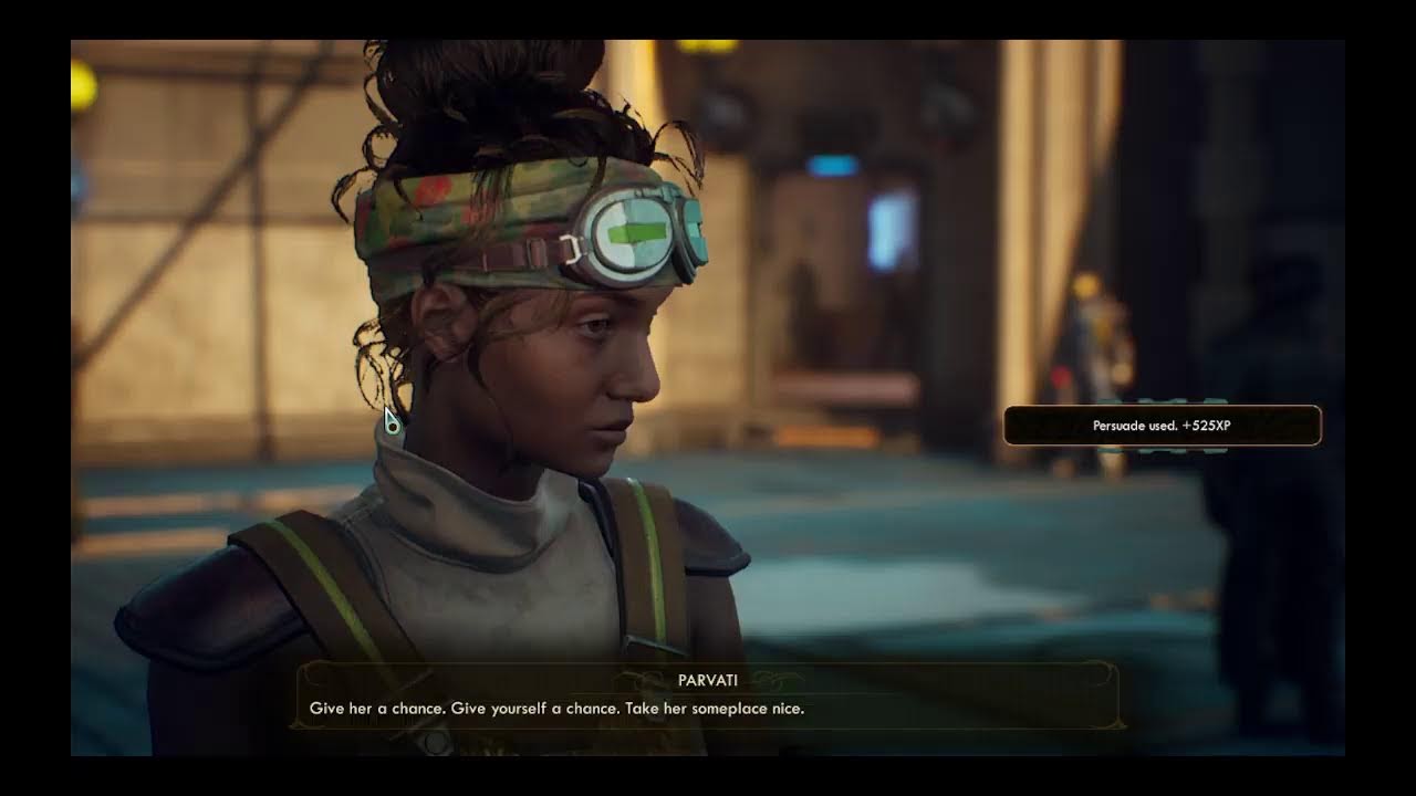 One more leap from the airlock, and it all went dark.  The Outer Worlds.