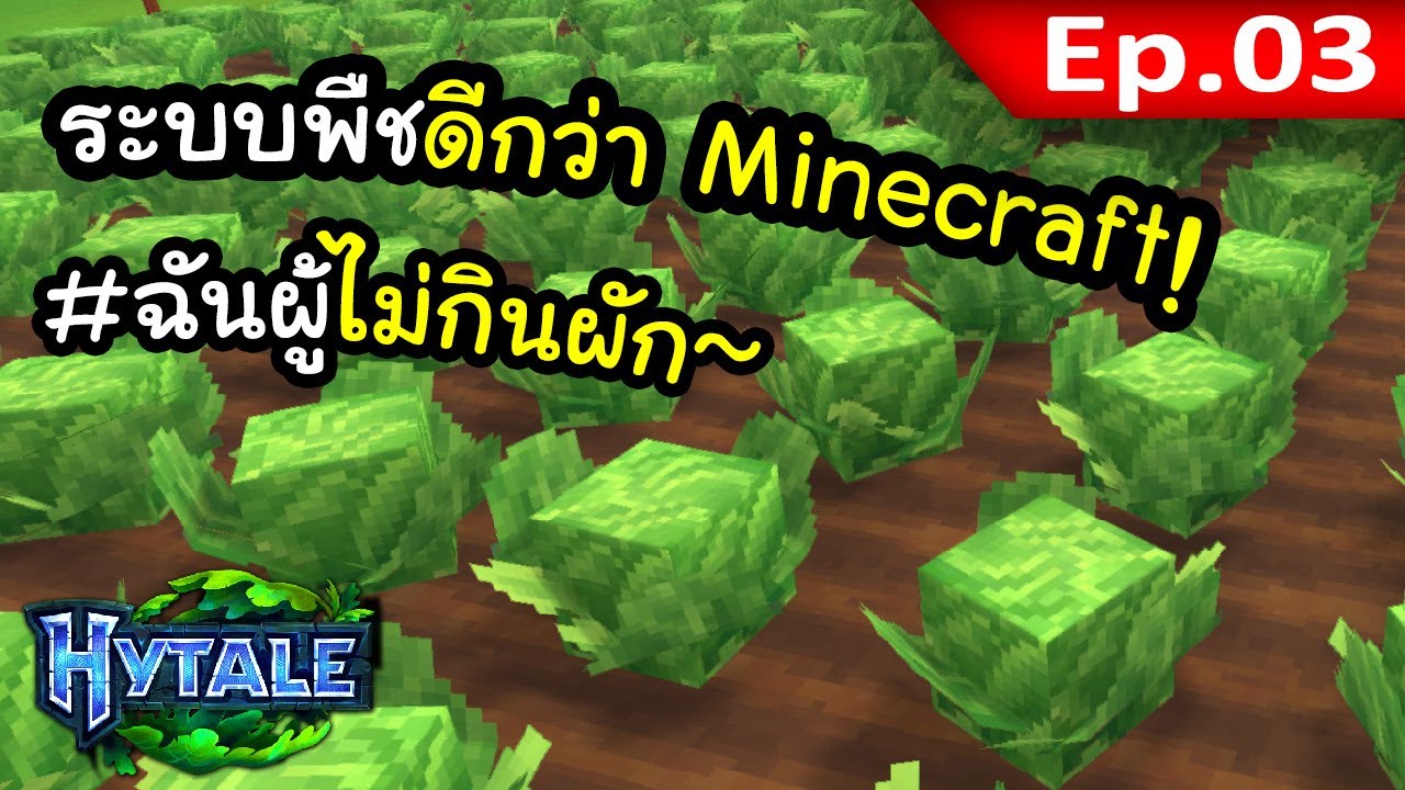 นี้มันเกมปลูกผักนิหว่า~! #3 | Hytale (Early Access)