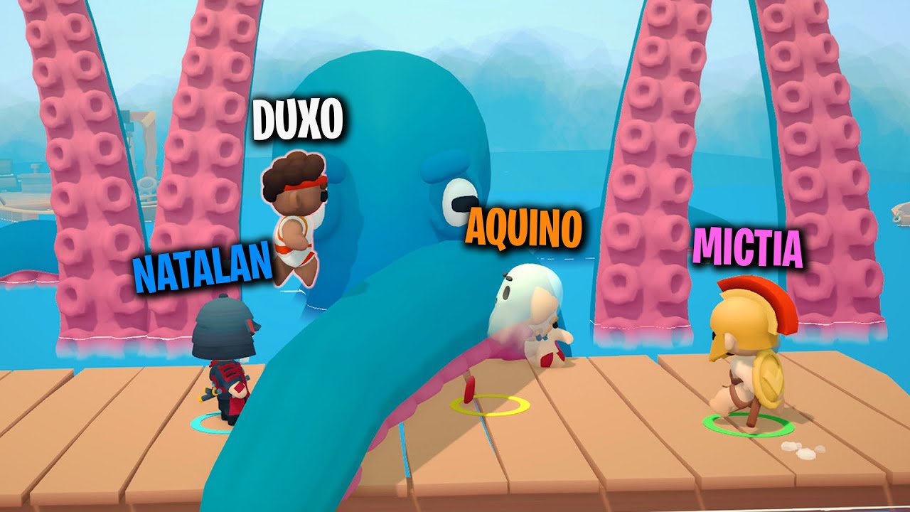 Este JUEGO es MUY DIVERTIDO con Aquino, Natalan y Mictia