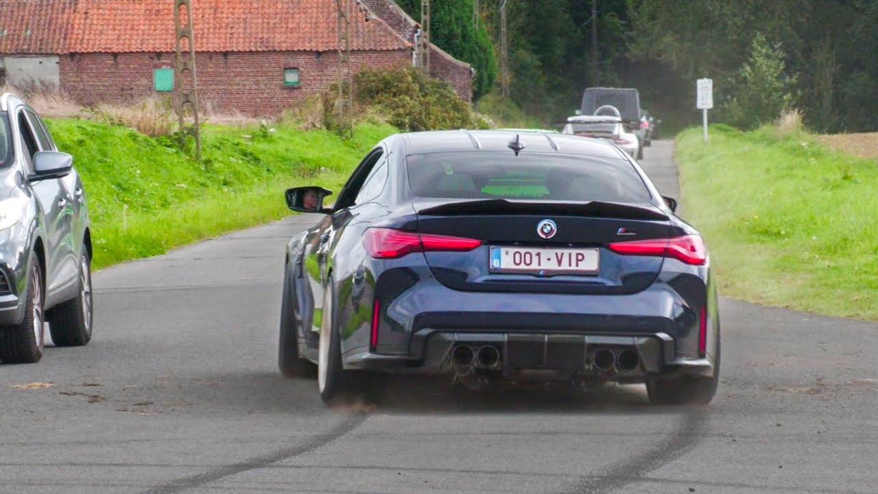 BMW M4 G82 with Decat Valvetronic Exhaust - LOUD Accelerating SOUNDS!