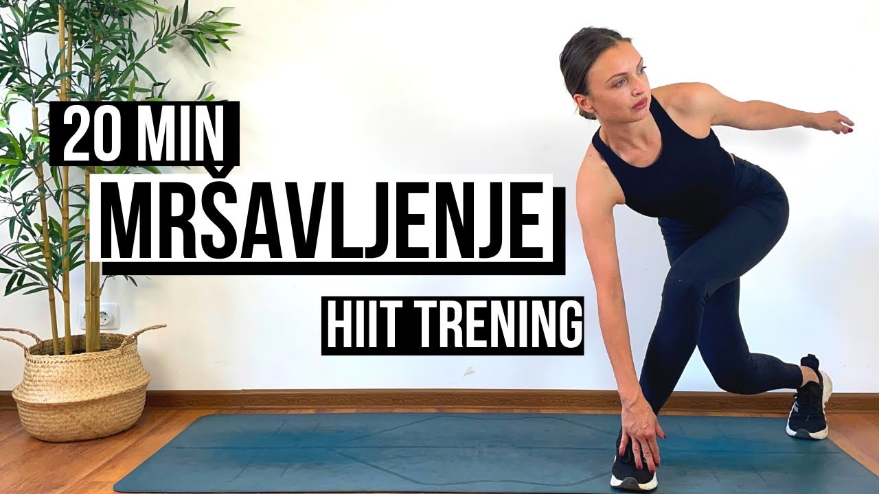 Dan 8 - 20 MIN VEZBE ZA MRSAVLJENJE | HIIT TRENING celo telo, bez sprava,bez ponavljanja | Samo Joga