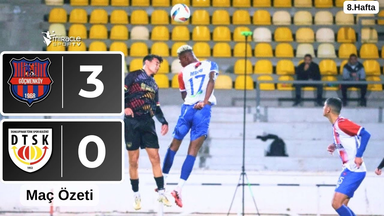 Göçmenköy İYSK 3-0 Tremeşeli H. Dumlupınar TSK (8.Hafta Maç Özeti)