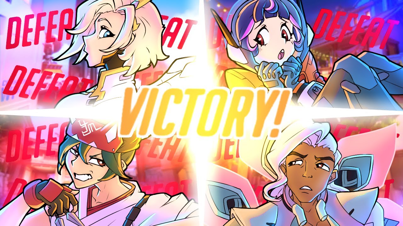 I play Overwatch until I win on every support