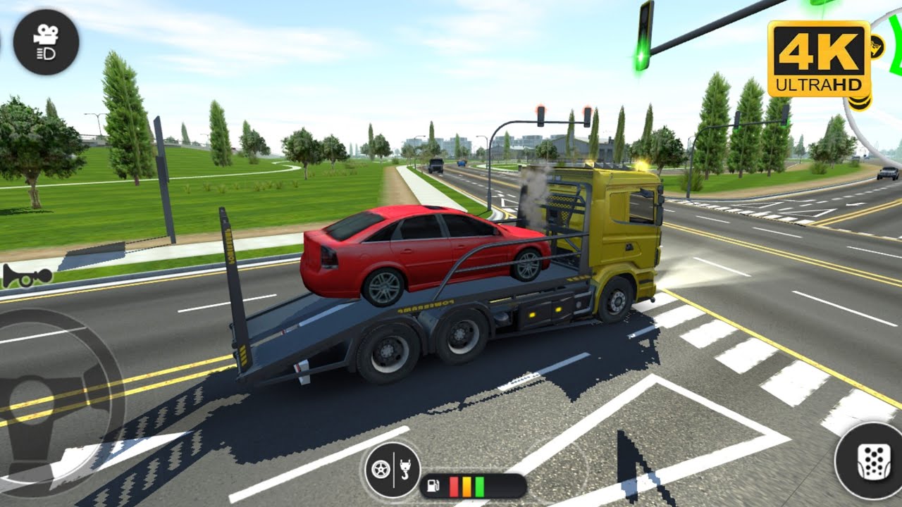 Truck Simulator 2024 Pov SCANIA Delivery Car  GAMEPLAY 