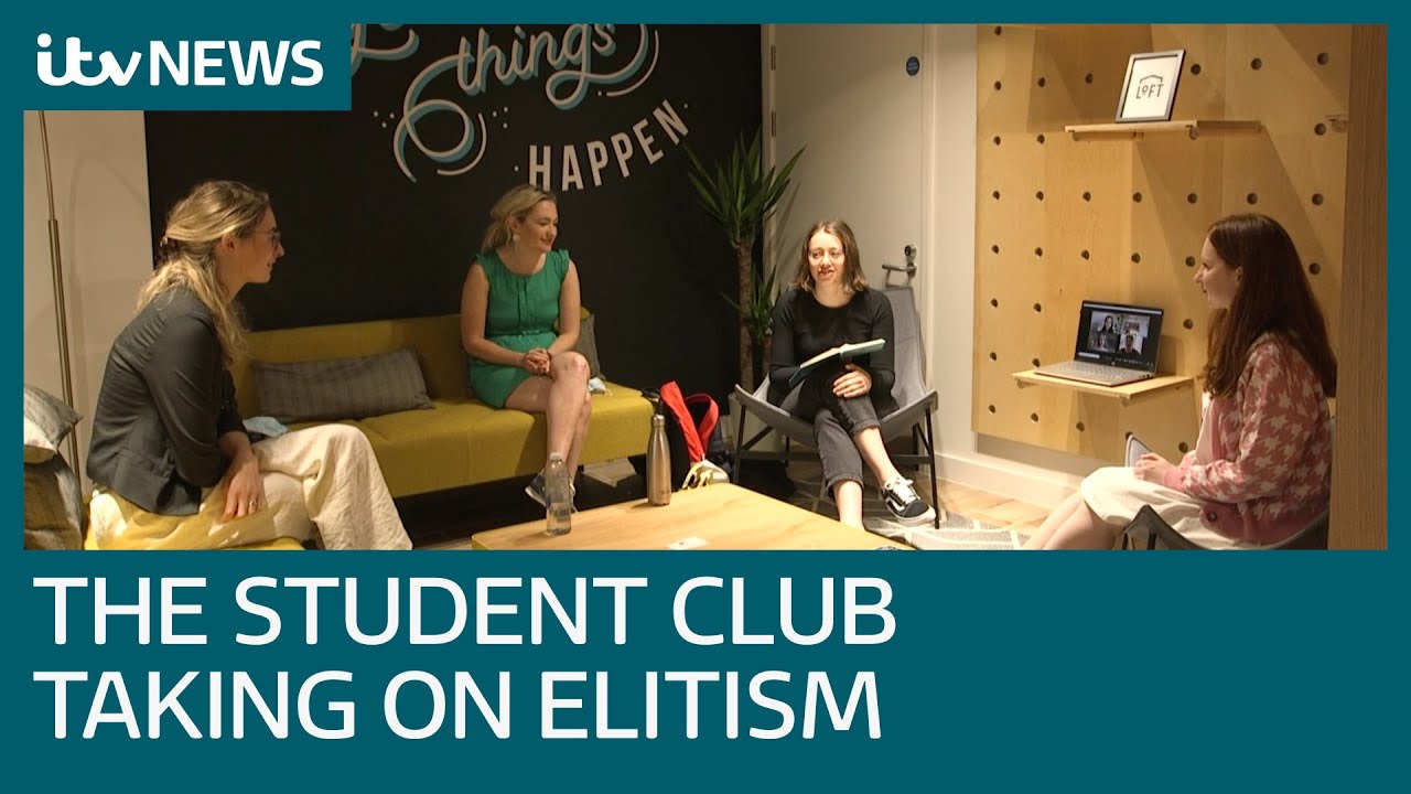 93% Club: The social mobility network for students taking on elitism | ITV News