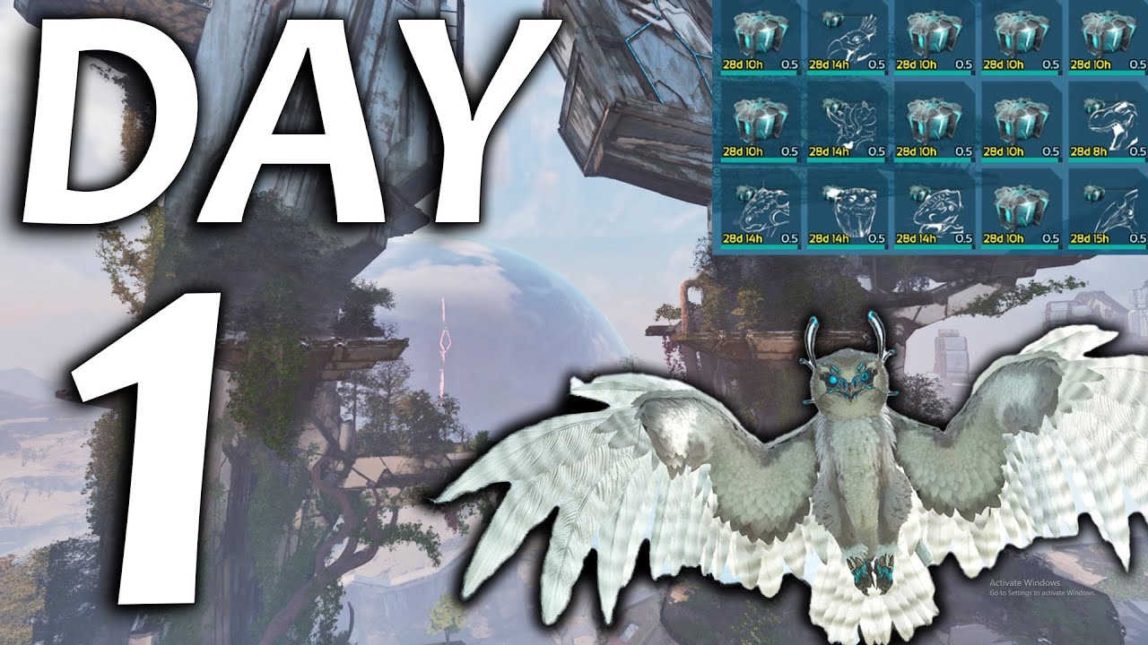Rebuilding On A New Server And Getting Cryo Tames Day 1 Small Tribes Ark Pvp