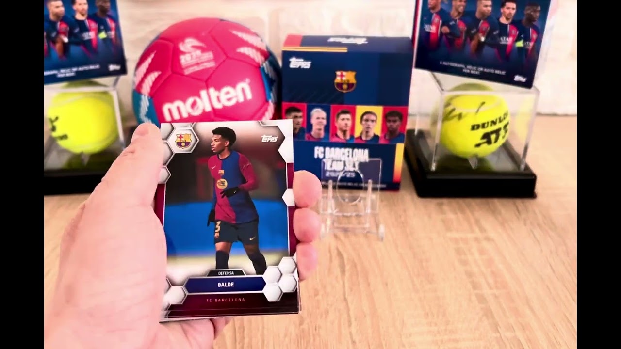 2024-25 Topps Fan Set FC Barcelona. Otwieram paczkę wysłaną od @Topps !!!!