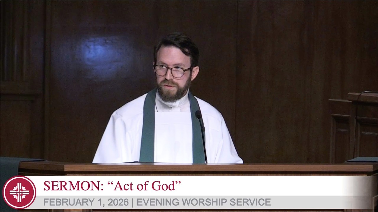 February 1, 2026 | Evening Worship