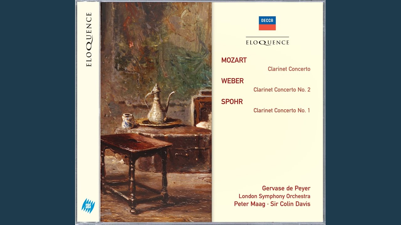 Weber: Clarinet Concert No. 2 in E flat, Op. 74: 1. Allegro