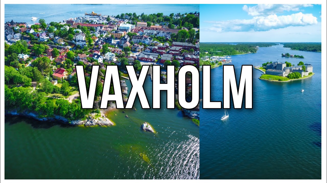 Vaxholm : Exploring Idyllic town in Stockholm Archipelago || Must See Attractions Stockholm Sweden