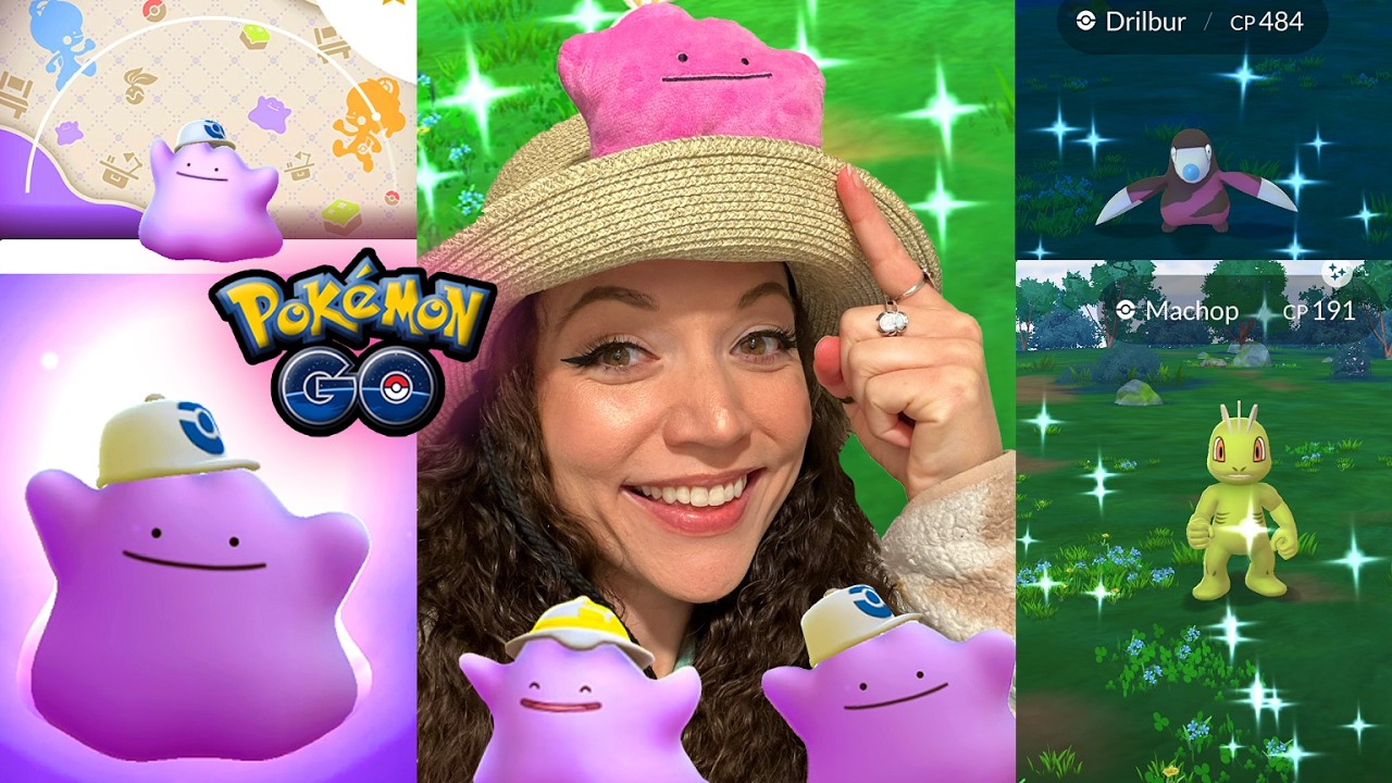О? Охота на блестящего Дитто в Pokémon Go!
