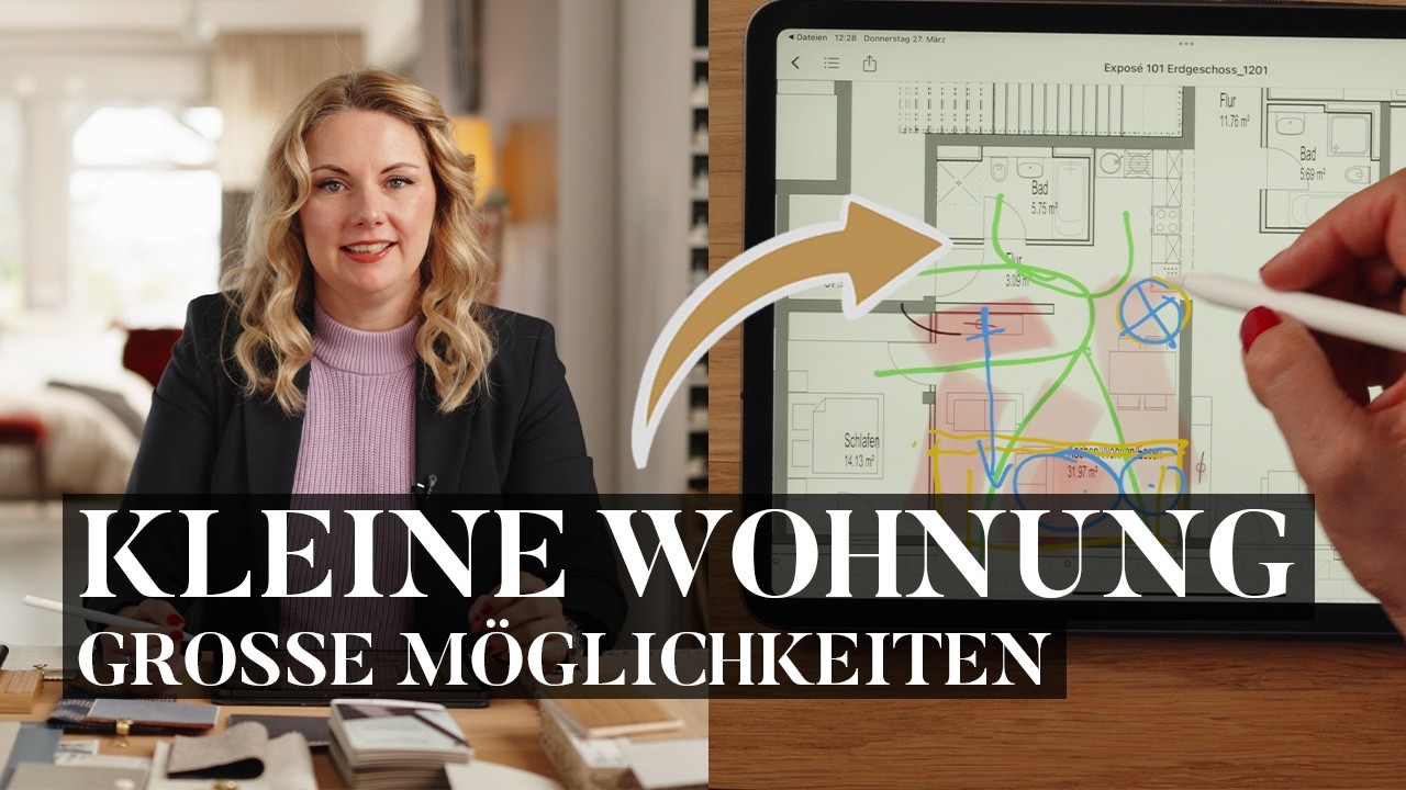 Lass deine kleine Wohnung wie ein Einfamilienhaus wirken! - Schritt für Schritt erklärt