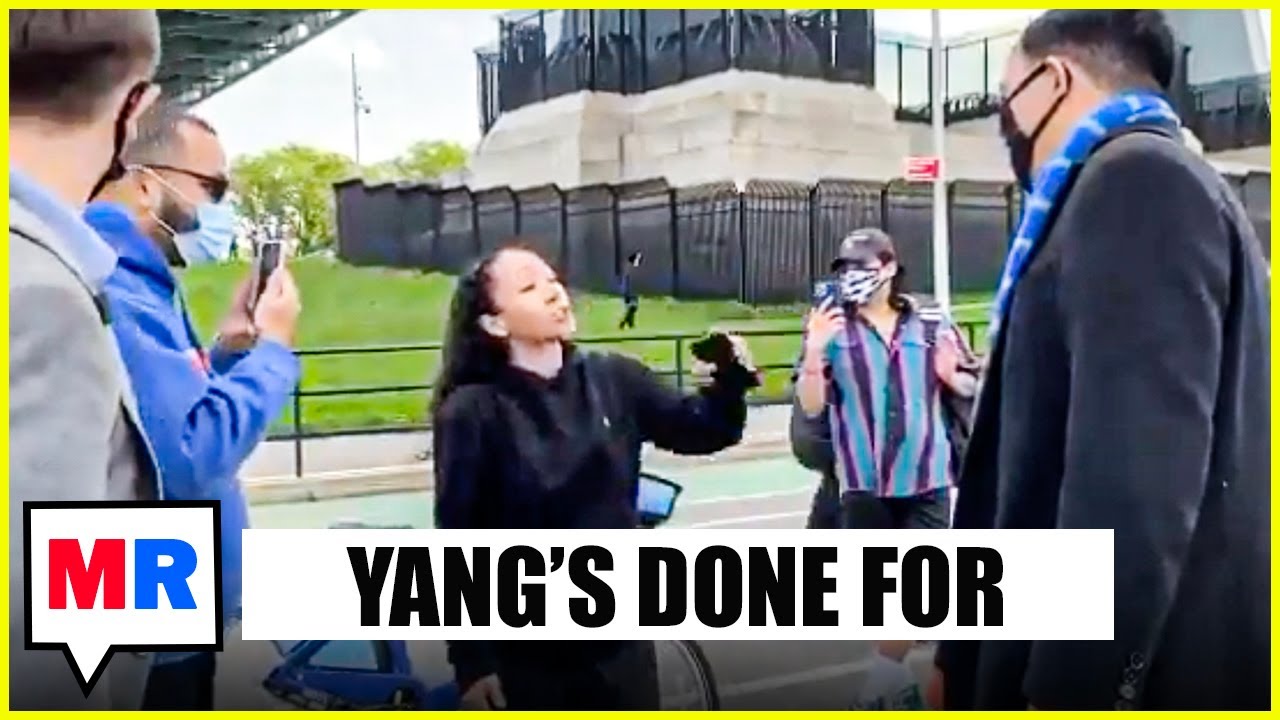 Andrew Yang Blows It BIG TIME, Confronted In Streets
