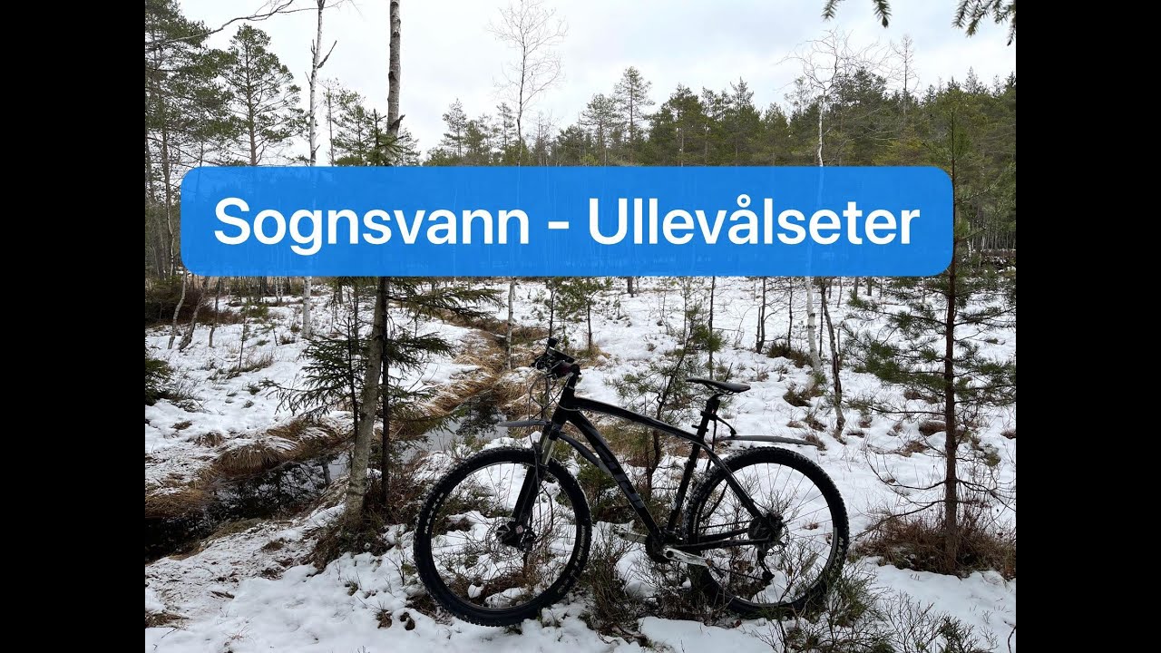 Winter bike ride from Sognsvann to Ullevålseter in December. #biking #cycling #norway #oslo