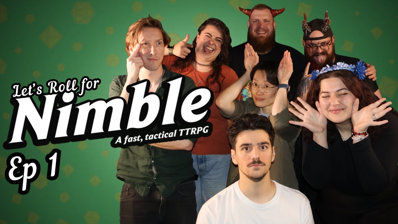 Let's Roll for Nimble Ep 1 | The Fast-Paced 5e-Compatible TTRPG You Need to Try