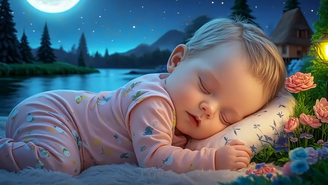 Relaxing Music for Baby Sleep🎶  Mozart & Brahms Lullaby | Sleep Instantly in 3 Minutes😴