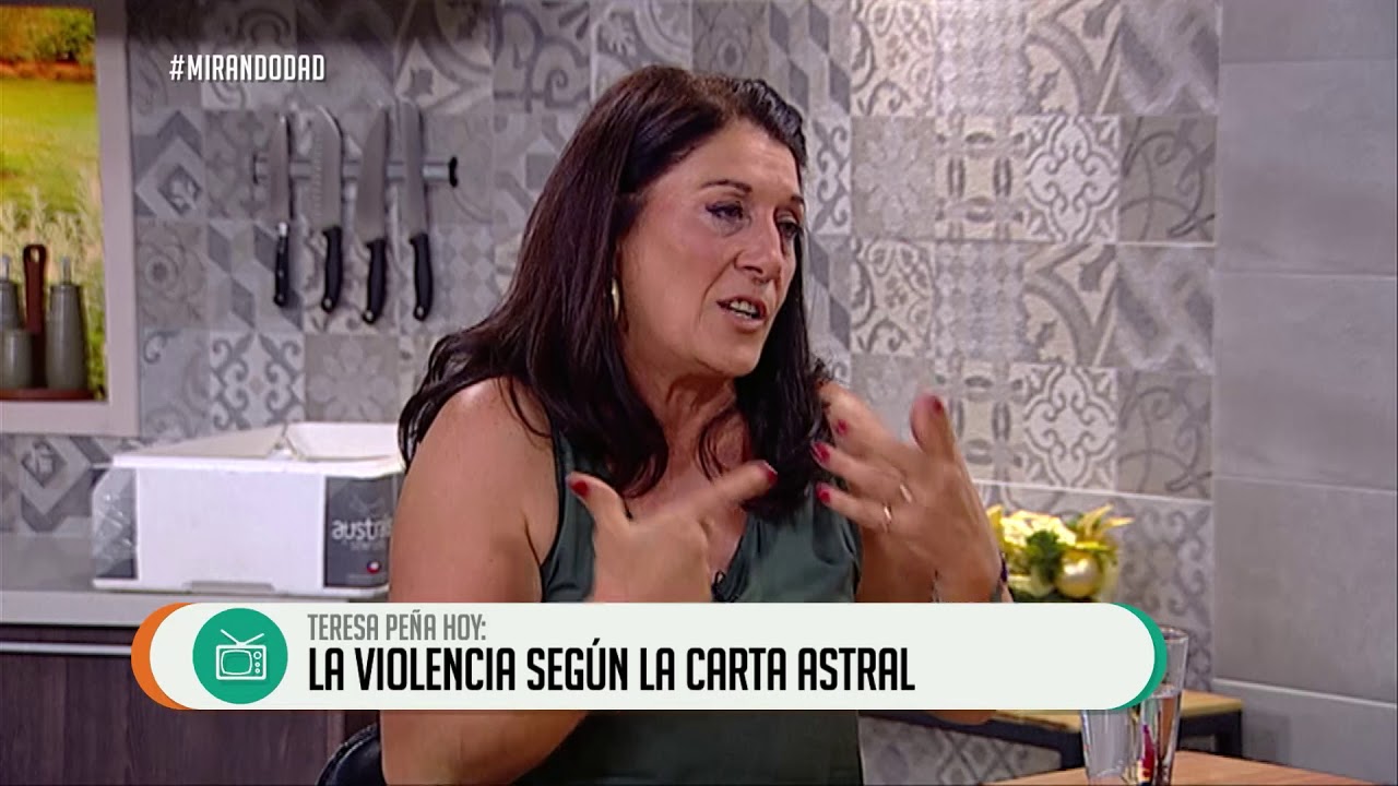 LA VIOLENCIA SEGÚN LA CARTA ASTRAL - TERESA PEÑA