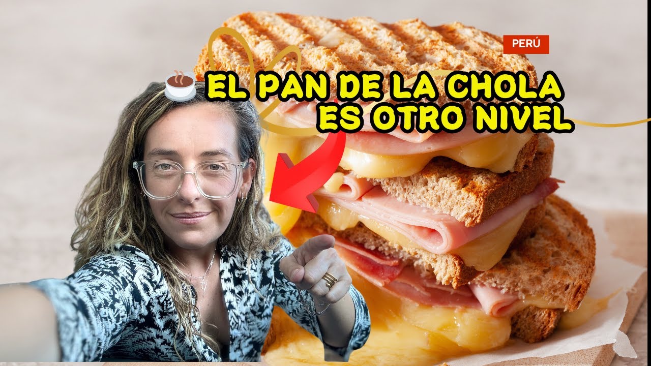 Probé El Pan de la Chola en Perú y este sandwich me sorprendió 🍞🇵🇪
