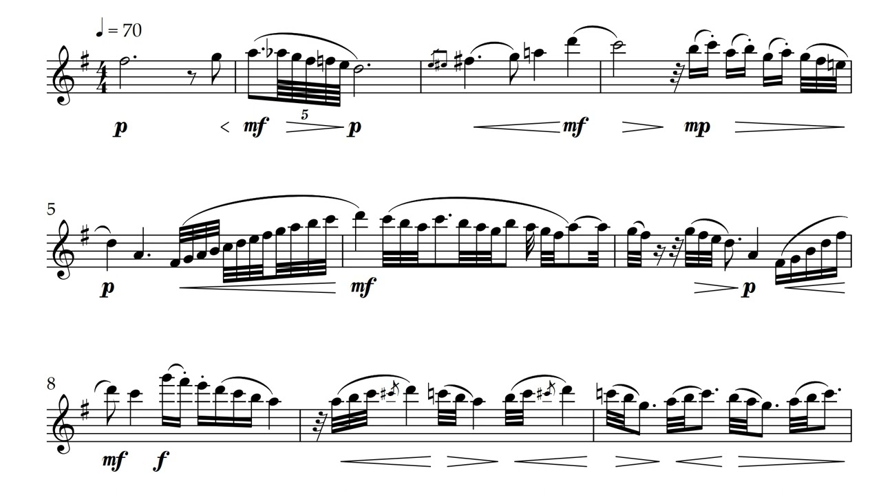 The Court of the Crimson King - Flute Solo (Live Vers.)