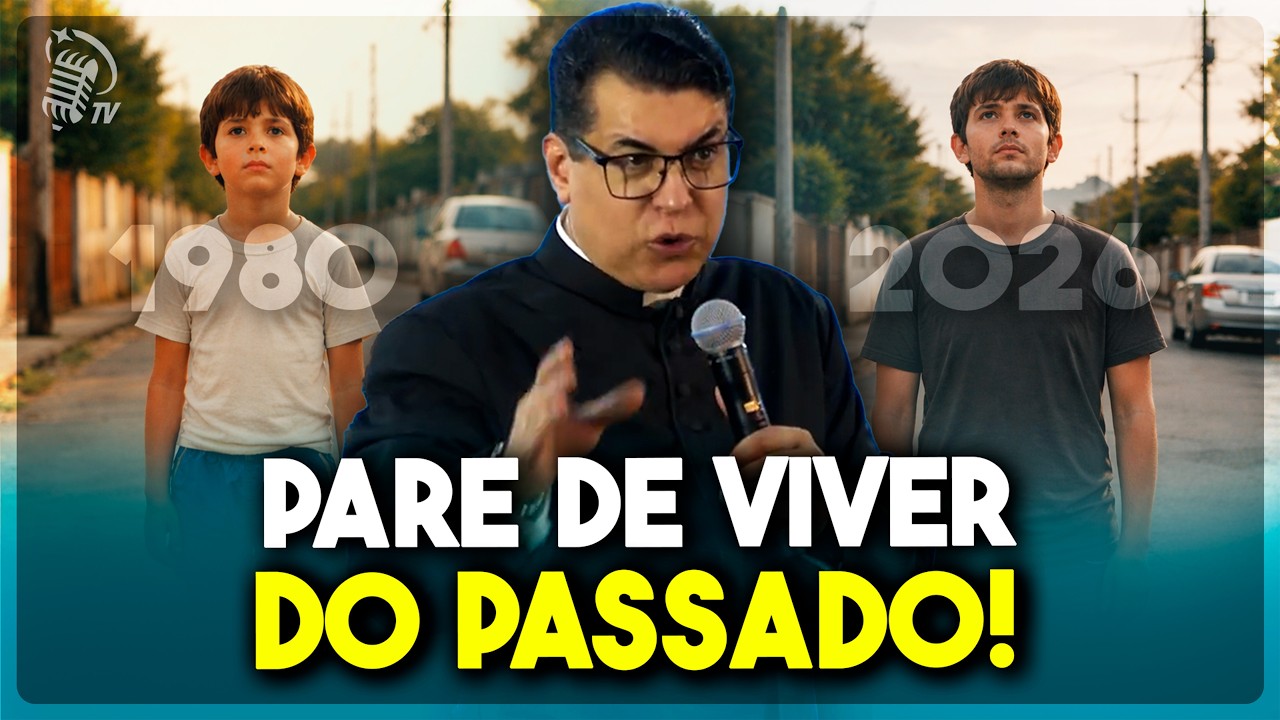QUER QUE SUA VIDA MUDE? PARE DE OLHAR PARA TRÁS | PADRE CHRYSTIAN SHANKAR