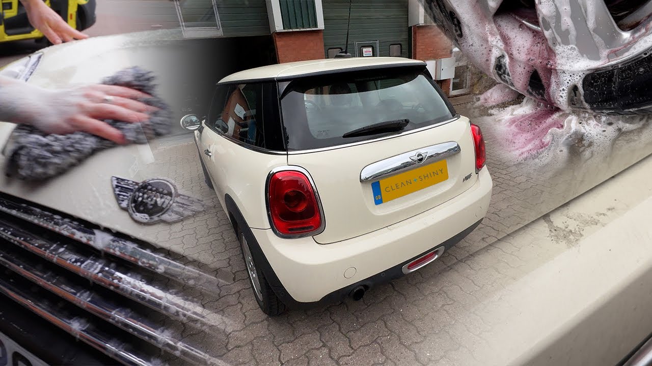 Washing A Dirty 2014 MINI One Courtesy Car With 5 Products | Clean + Shiny