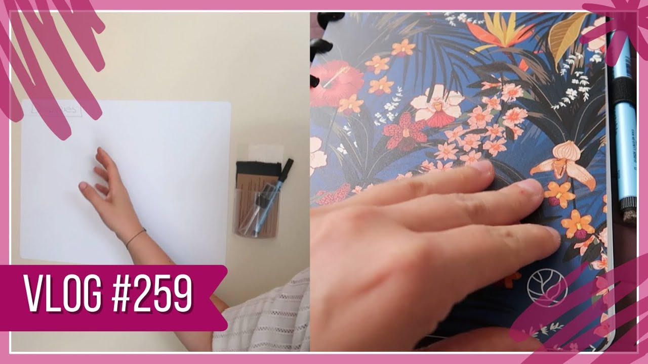 Sticky whiteboard + uitwisbare agenda?! | VLOG 259 | Natasja Online