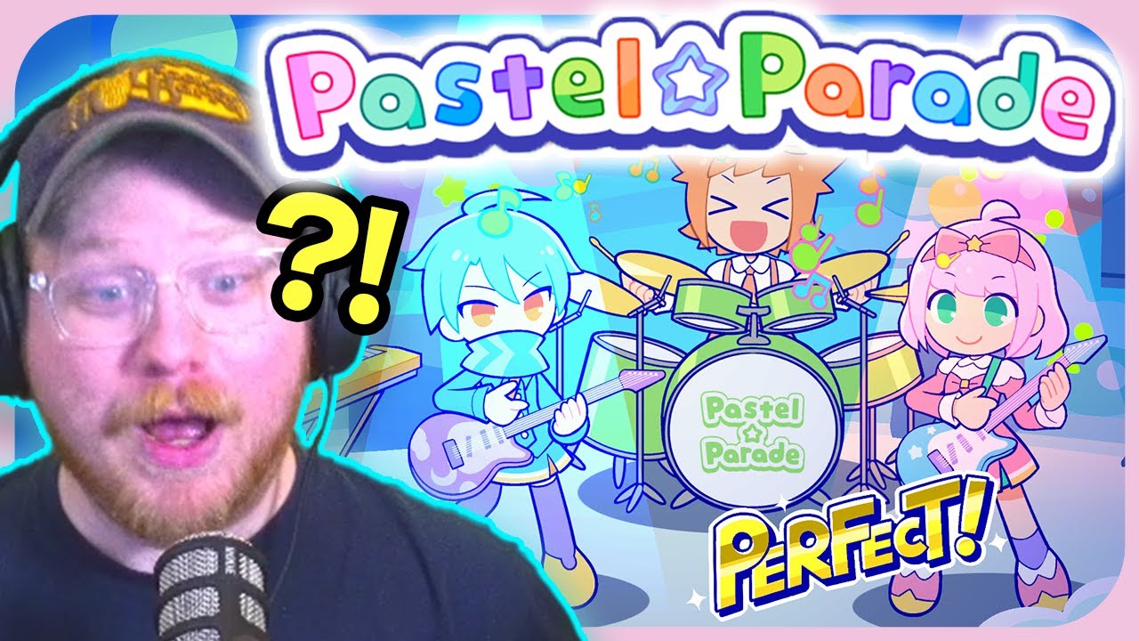 Pastel Parade is a cute and diabolical Rhythm Heaven clone. (FULL GAME + ALL PERFECTS)