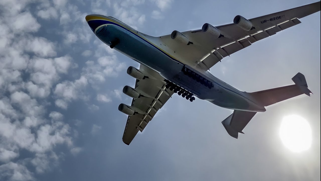 Antonov An-225 Mriya Landing in Warsaw Poland EPWA 14.04.2020 UR-82060 (Antonov Design Bureau)