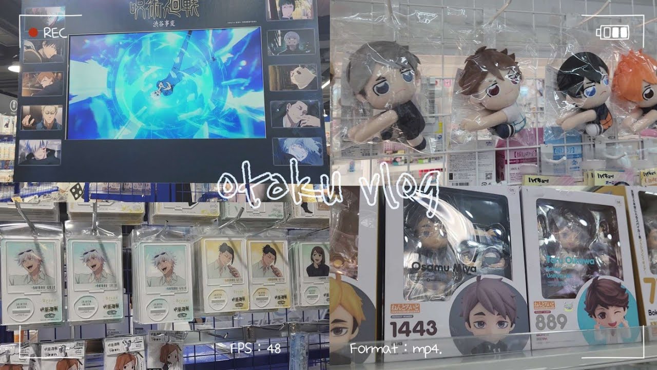 [otaku vlog] 오타쿠의 일상 | 홍대 굿즈샵 | 쿠지 | 택배깡 🤍 오타쿠 브이로그