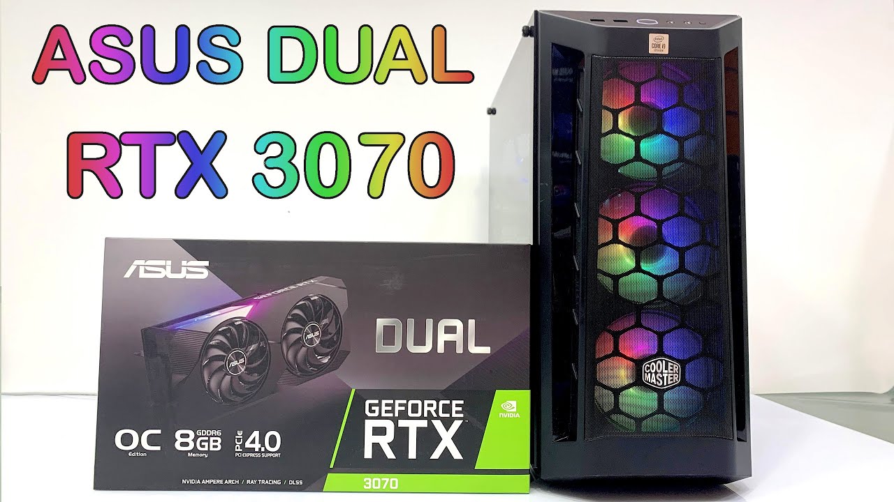 Asus Rtx 3070 Dual Unboxing installation benchmark